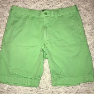 J. Crew Men’s Stanton Shorts - Bright Green